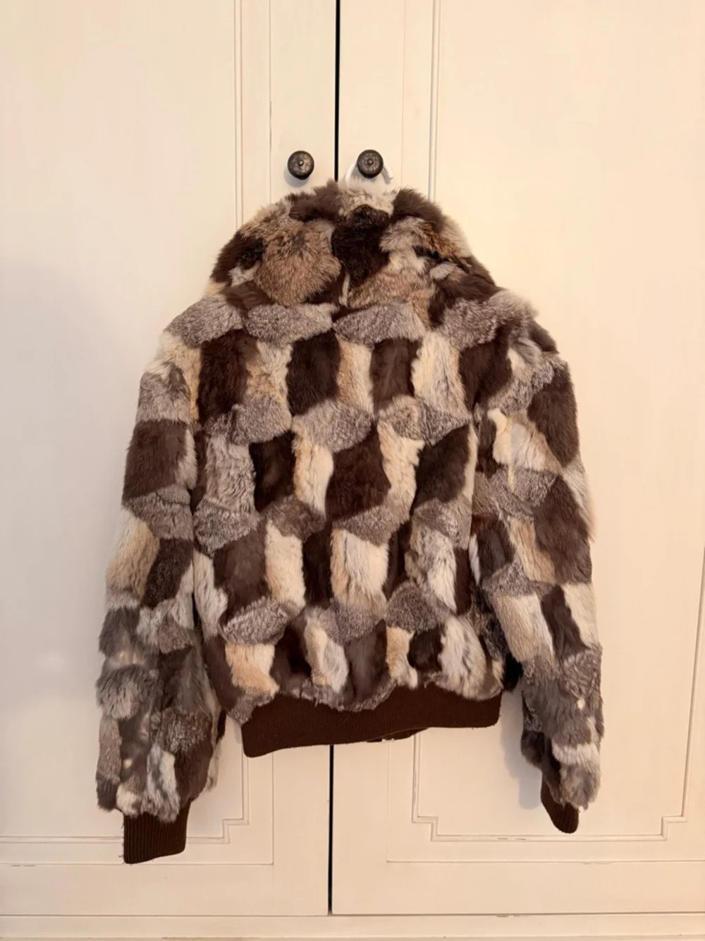 Dino Ricco’s Rabbit Fur Jacket MEDIUM - Picture 3 of 3